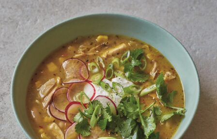 white chicken bean chilli