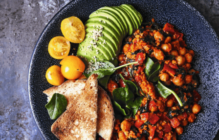 chickpea scramble