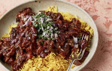 Afghan bean curry